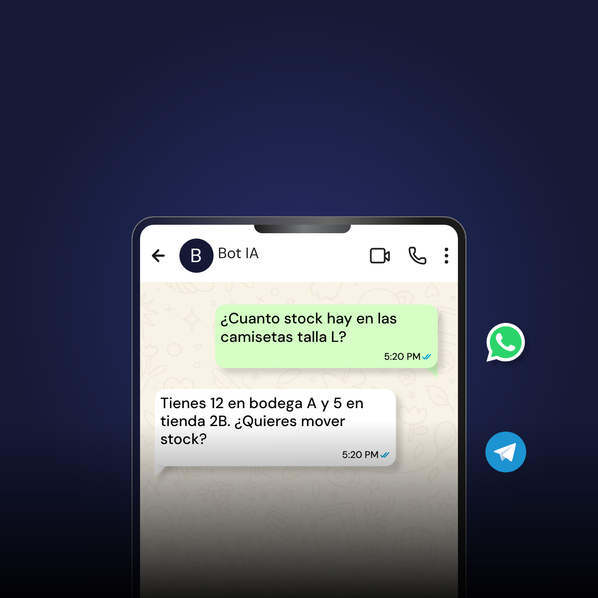 WhatsApp AI Interface